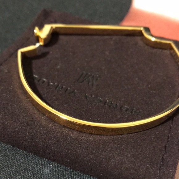 Monica Vinader Signature Thin Bangle - Picture 5 of 5